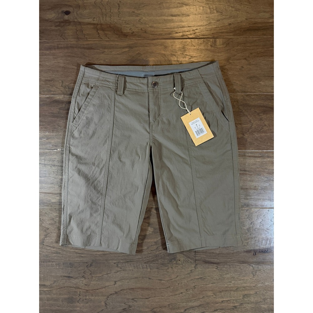NWT Royal Robbins Discovery II Shorts Womens 4 Falcon Brown Hiking Outdoor 32336